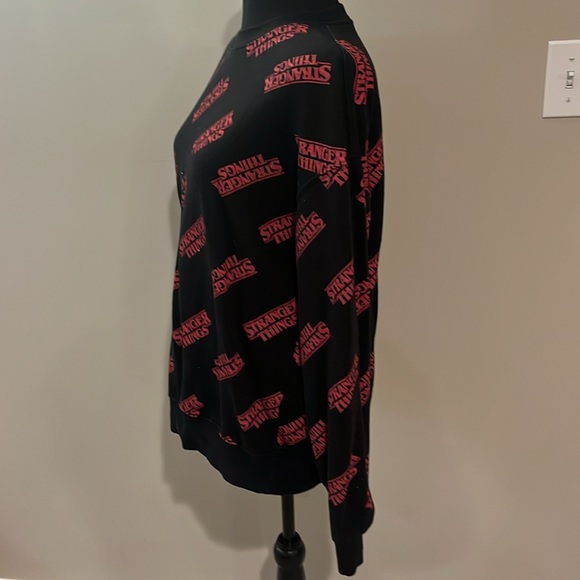 🌸5 FOR $25 🌸 Stranger Thing red and black sweatshirt - Picture 2 of 5